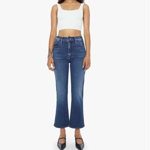Mother Denim - The Lil' Hustler Petites High Rise Cropped in Heirloom (size 23)